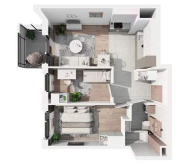 3-pokojowe, Nowe Jeżyce, 2 sypialnie, duży salon