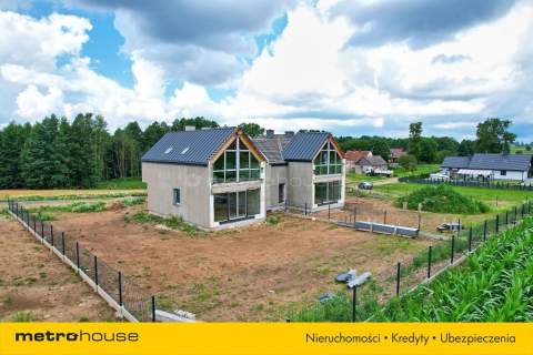 Nowoczesny bliźniak z garażem Sedranki, Olecko