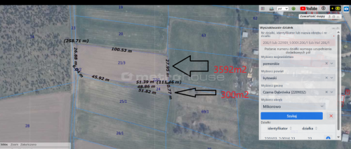 Działka siedliskowa w Mikorowie 185 000 zł