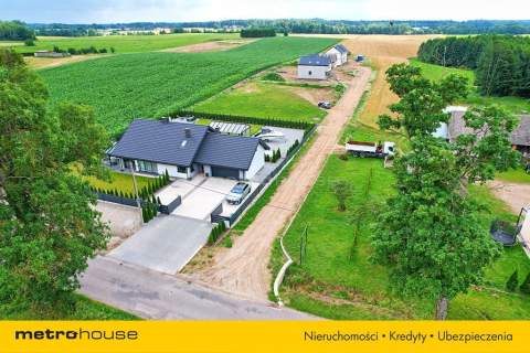 Nowoczesny bliźniak 124 m , Sedranki k. Olecka