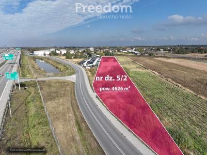 Działka inwestycyjna przy ekspresówce S7