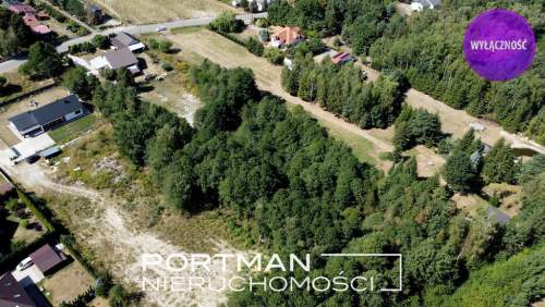 Cisza i spokój w Dyzinie, działka 2831 m2
