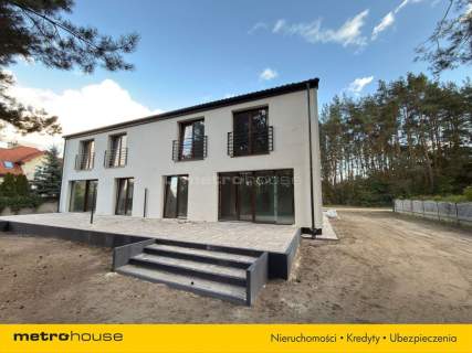 Bliźniak 128 m z pompą ciepła w Osowcu