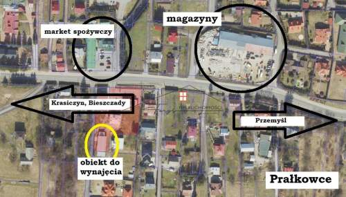 Lokal użytkowy do wynajęcia, 148 m2, Prałkowce