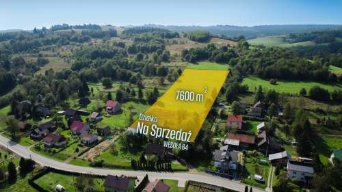 Widokowa działka w Wesołej gmina Nozdrzec - WZ
