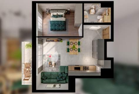 NOWE Mieszkanie 42,29 m2 ul. Klonowa