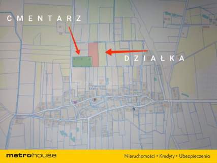 Działka 8300m2 z mediami - Franknowo k. Jezioran