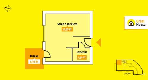 kawalerka 27m2, Śródmieście - 2026 r
