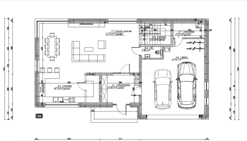 Dom w Osowcu 270m2, 1448m2 działki duży garaż