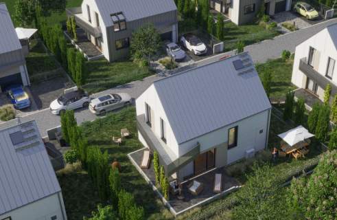 NOWOCZESNY DOM 119,5 m2 W OTOCZENIU ZIELENI