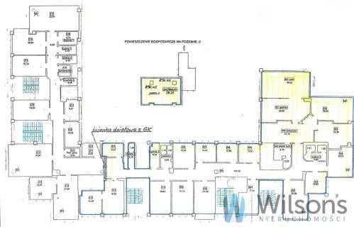 Lokal biurowy 844,70 m2 z możliwością podziału