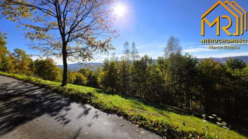 Widokowa działka rolna z panoramą na Dunajec