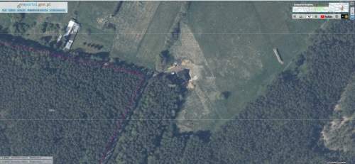 Działka Wołczkowo 1063 m2,las