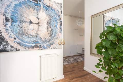 Apartament z ogrodem na prestiżowym osiedlu 