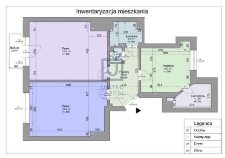 2/3 Pokoje w przedwojennej kamienicy na Powiślu