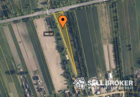 Działka usługowa blisko A2 / 5091 m2 / pod firmę