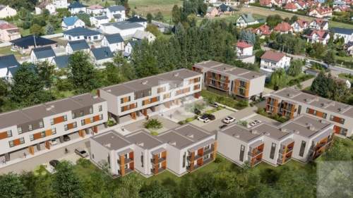 Dom szeregowy 89,95 m2 Taras z ogrodem RABAT 