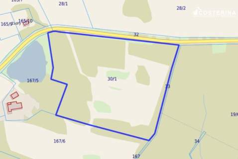 Działka inwestycyjna 7,06 ha w Zadrach, gmina Miastko Pojezierze...