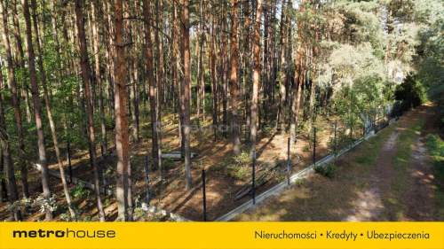 Leśna działka budowlana 841,3 m2 15 km do Łodzi