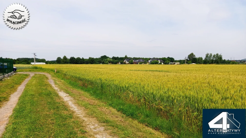 Działka budowlana w Bieruniu Ściernie z DROGĄ