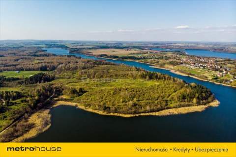 Działka z linią brzegową jeziora Dąbrowa Mała