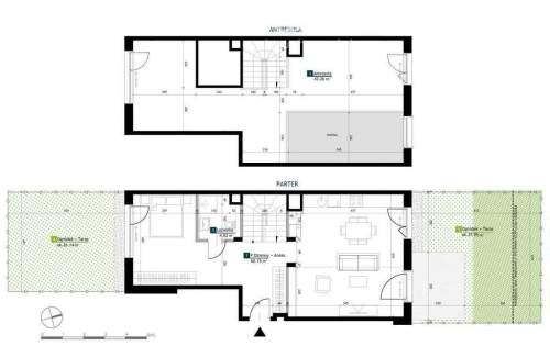 Nowe Loft Antresola 2 ogródki Metro