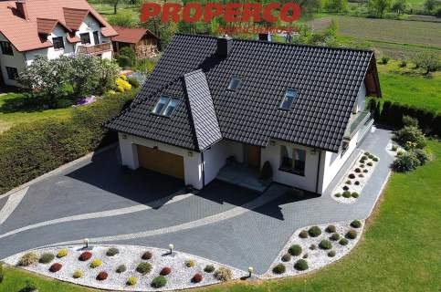 Dom 178,7m2, 6 pokoi, Oblęgorek gm. Strawczyn