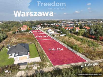 Działka budowlana Dawidy Bankowe, wszystkie media