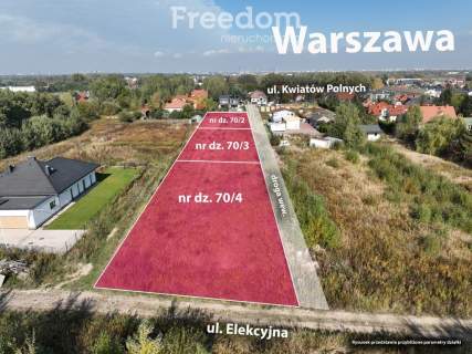 Działka budowlana Dawidy Bankowe, wszystkie media