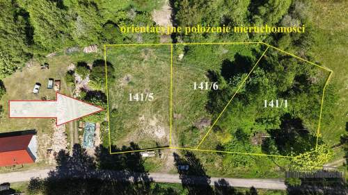 Działka budowlana na wsi ok. 50 km od morza i Miel