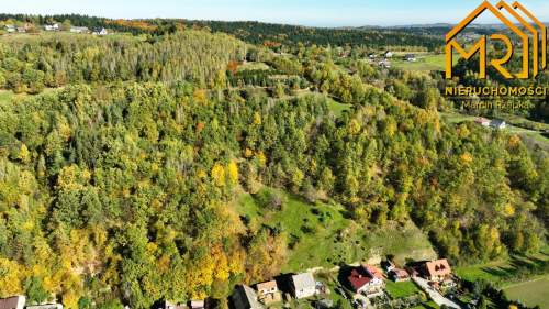 Widokowa działka rolna z panoramą na Dunajec