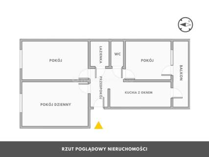 3-pokojowe mieszkanie z parkingiem OKAZJA