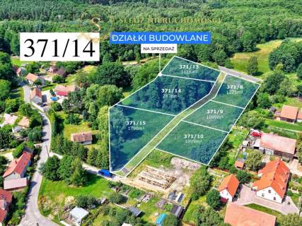 Działka Budowlana 371/14, 2878 m2 Pod Lasem