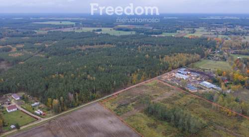 Działka rolna z lasem 7,15 ha .
