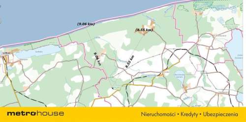 Działka budowlana w Borkowie Lęborskim 1.191m2