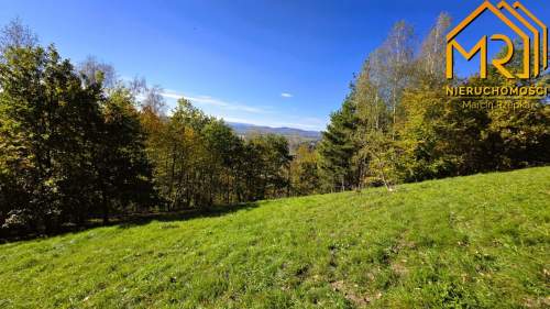 Widokowa działka rolna z panoramą na Dunajec