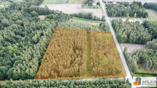 Działka budowlana na sprzedaż, 1190 m2, Łochynia