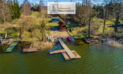 Domki z prywatną plażą nad Jeziorem Wałpusz