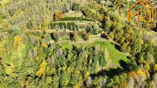 Widokowa działka rolna z panoramą na Dunajec