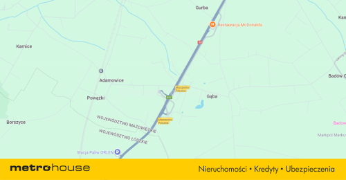 Działka inwestycyjna na sprzedaż, 13874 m2, Adamowice
