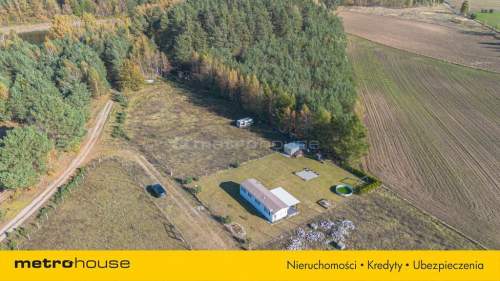Działka z domkiem 500 m od jeziora Spore