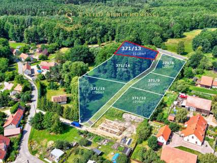 Działka Budowlana 371/13, 1119 m2 Pod Lasem