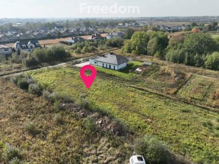 Działka budowlana 1284 m2, media, Dawidy Bankowe