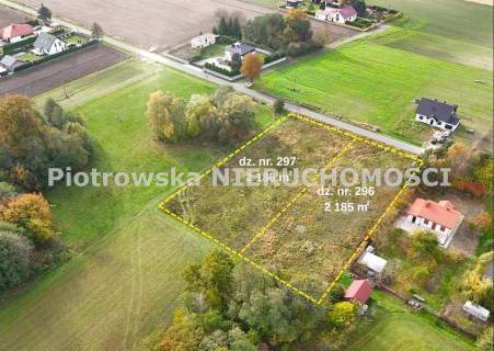 Działka budowlana na sprzedaż, 2186 m2, Stefanów Barczewski Pierwszy