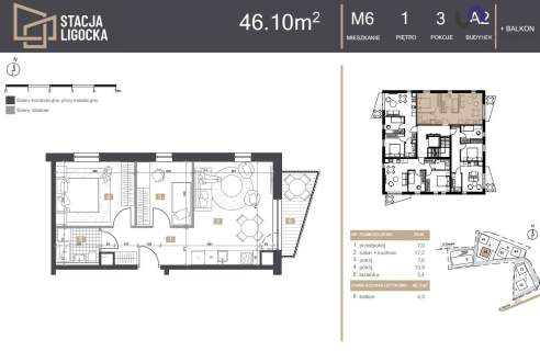 NOWE MIESZKANIA. 3 POKOJE BALKON 