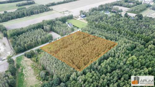 Działka budowlana na sprzedaż, 1190 m2, Łochynia