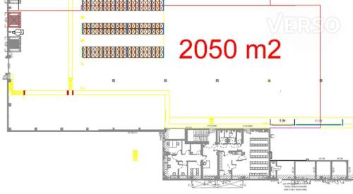 Magazyn 2000 mkw., biura, 200 mkw.