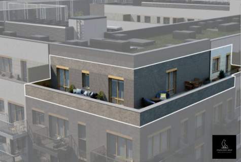 90m2 taras na Łazarzu na najwyższym piętrze