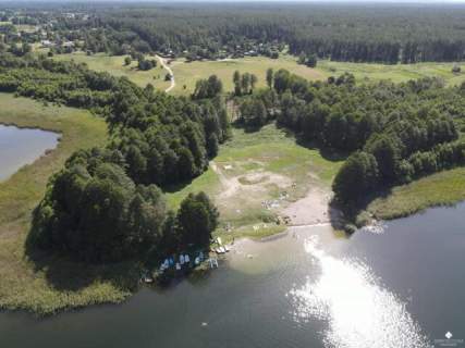 Domek letniskowy nad jeziorem Gim, piękna okolica, las