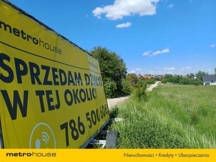 Działka budowlana z wydanymi warunkami zabudowy.